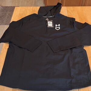 Men’s XL Under Armour Black Utility Pro Cage Jacket NWT